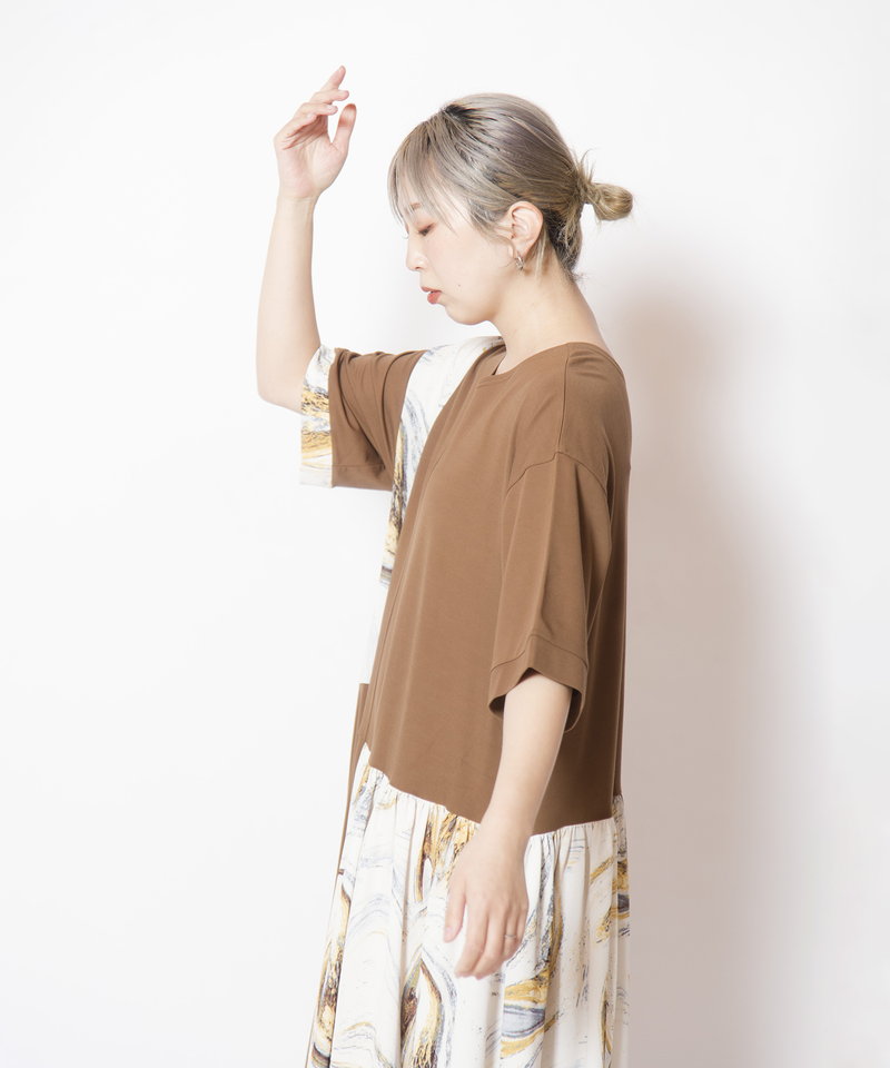 BROWN KHAKI styling(159cm)