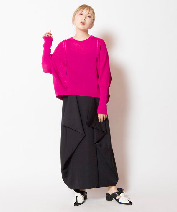 Switch dolman knit pullover