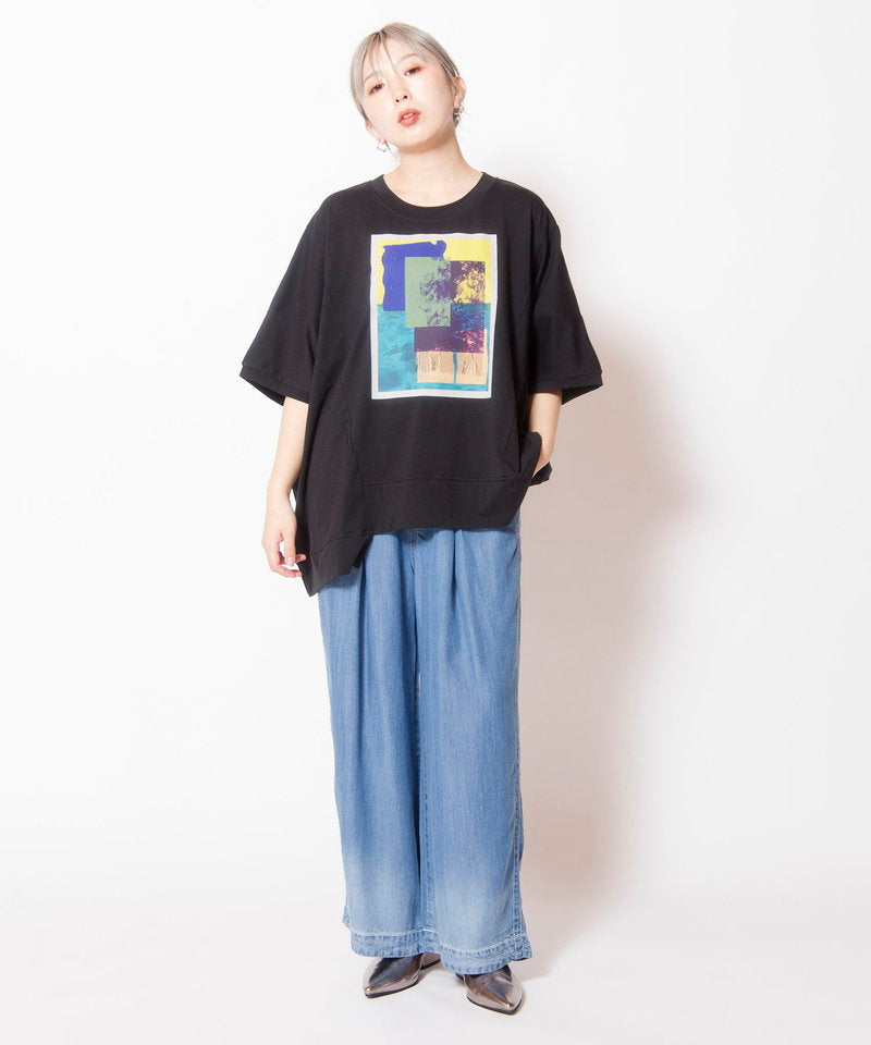 MONSE モンス アシンメトリー Tシャツ OSMOSIS｜アシンメトリーTシャツ | Rakuten Fashion(楽天ファッション