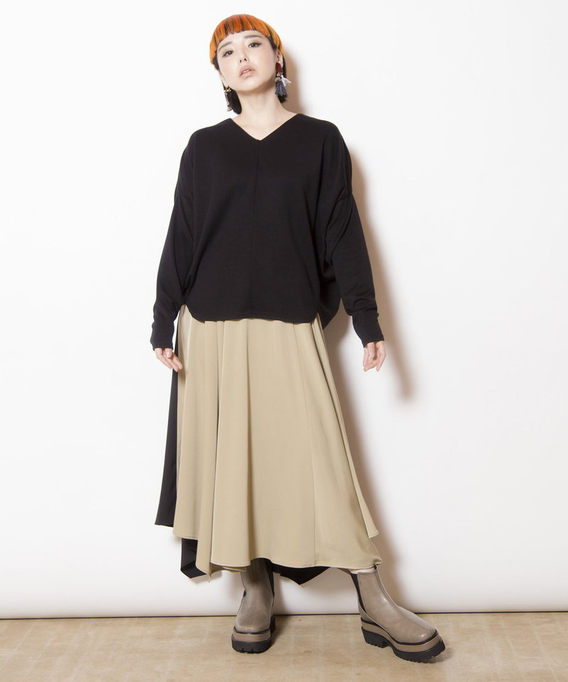 BLACK×BEIGE styling(158cm)