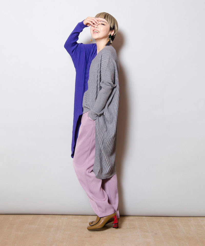GRAY×PURPLE styling(158cm)