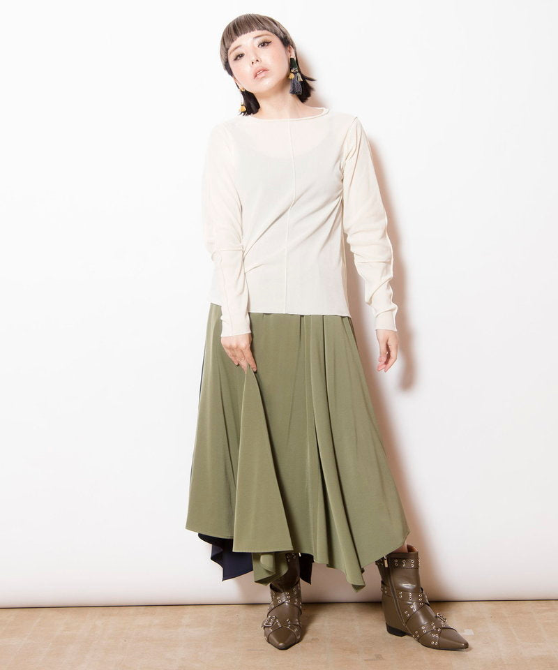 ​【希少/アーカイブ】PLEATS PLEASE 変形ハンカチーフヘム スカート ハンカチーフヘムスカート – OSMOSIS・NO ID.