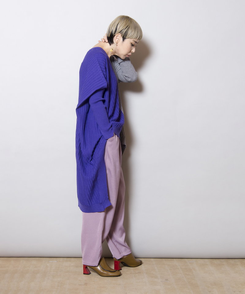 GRAY×PURPLE styling(158cm)