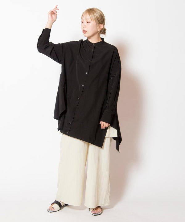 Button-arranged shirt