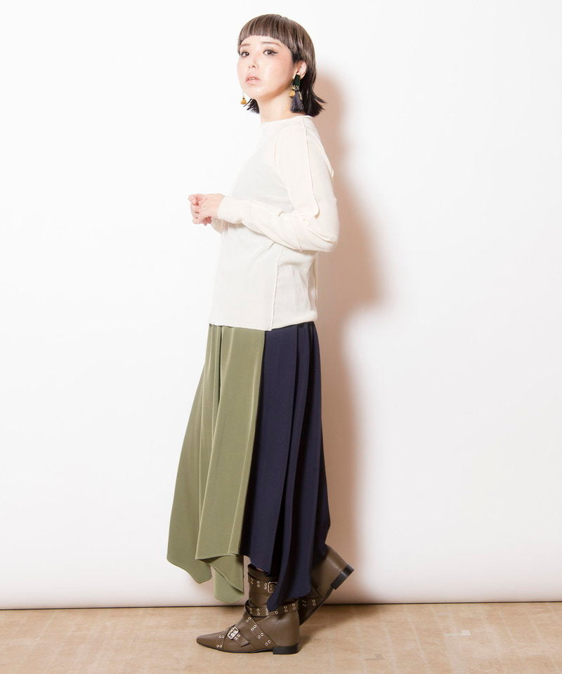 KHAKI×NAVY styling(158cm)