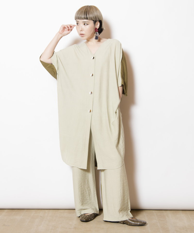 L.KHAKI styling(158cm)
