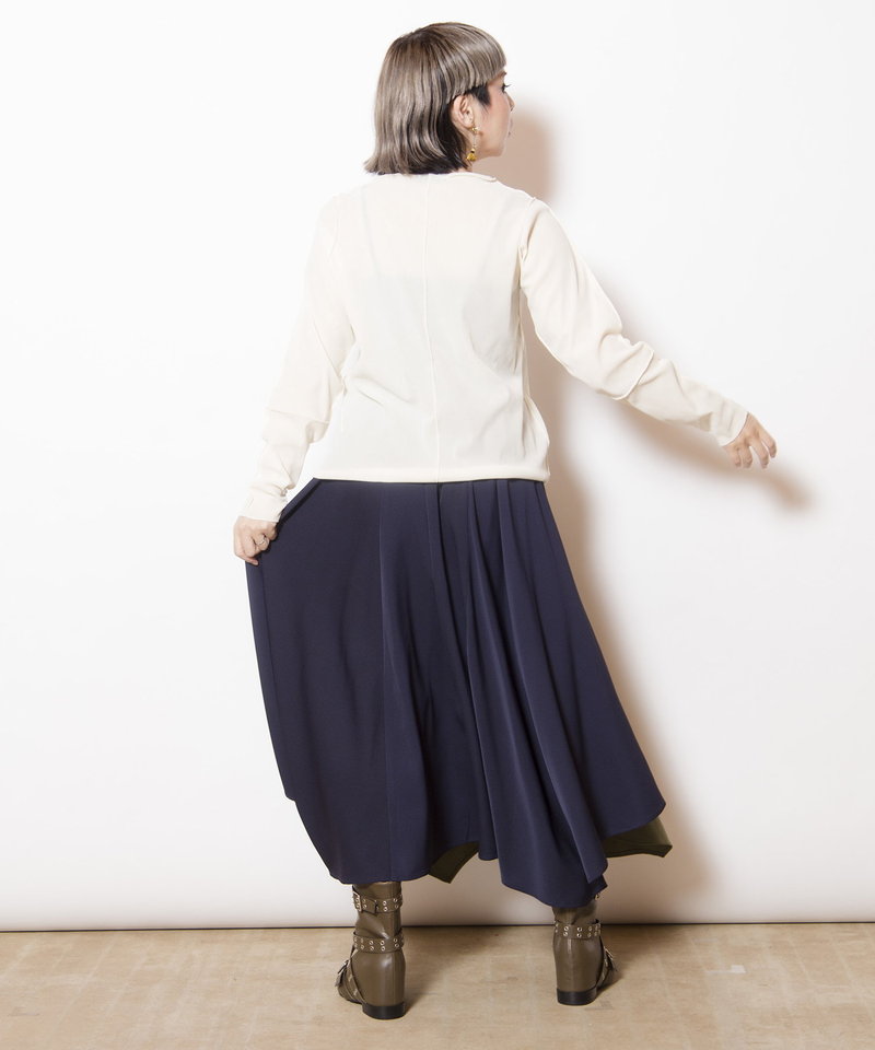 KHAKI×NAVY styling(158cm)