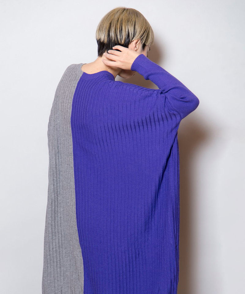 GRAY×PURPLE styling(158cm)