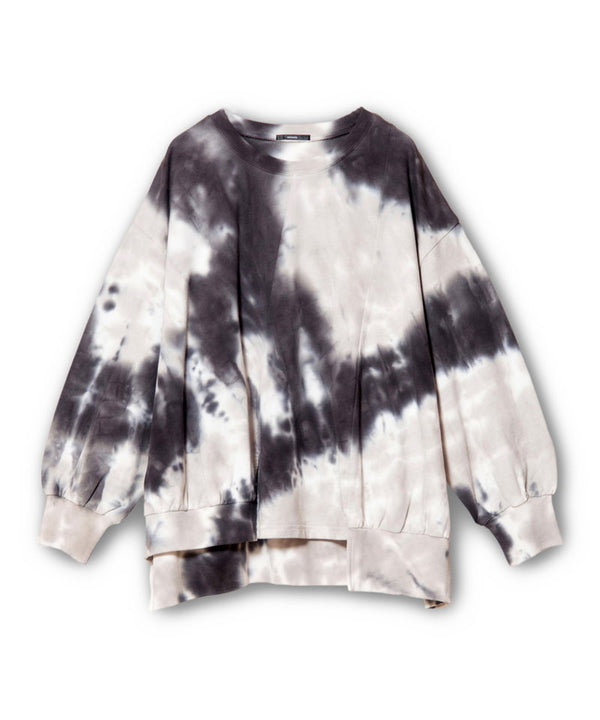 Tie-Diamond Asymmetrical Pullover