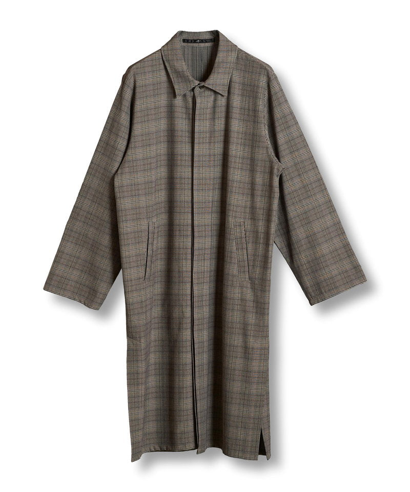 Balmac long shirt coat – OSMOSIS・NO ID.