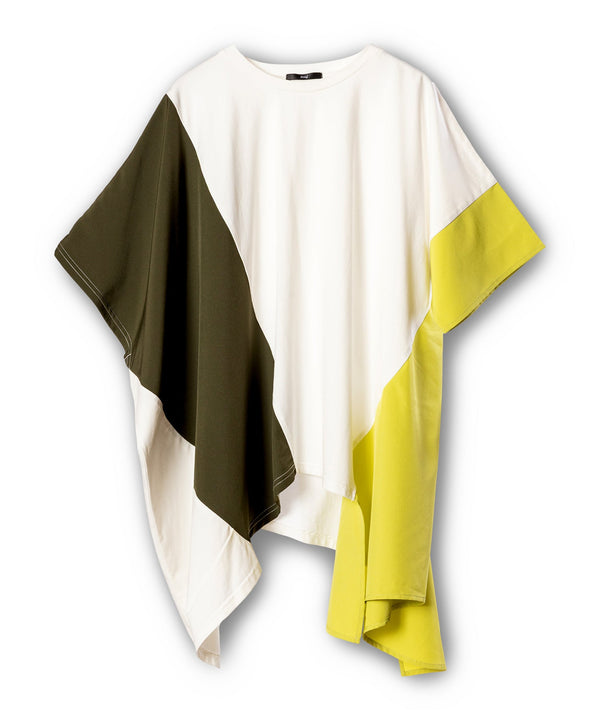 Switching Asymmetrical T-shirt