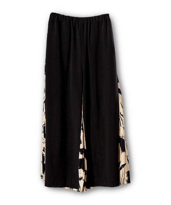 Pleated switch pants