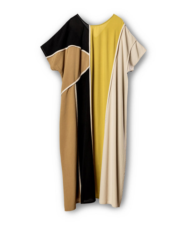 2-Way Piped Dress