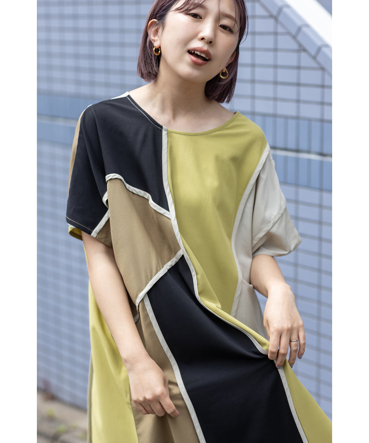 KHAKI styling(159cm)