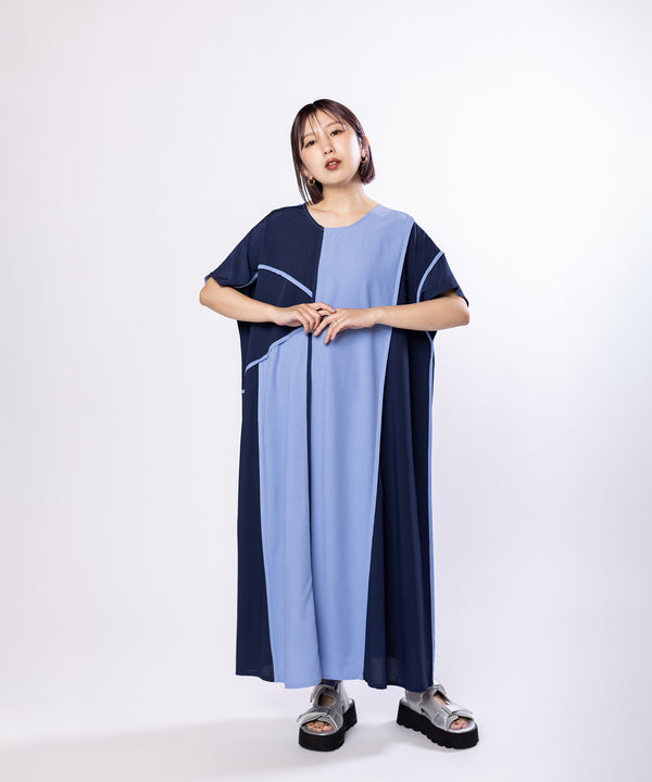 2-Way Piped Dress