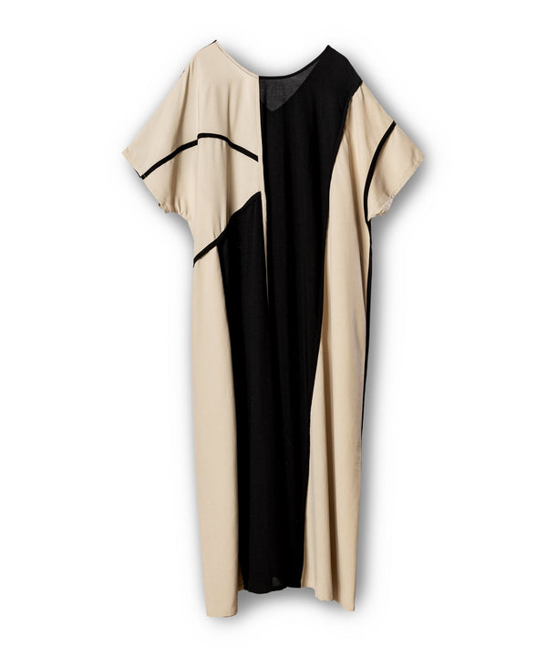 2-Way Piped Dress