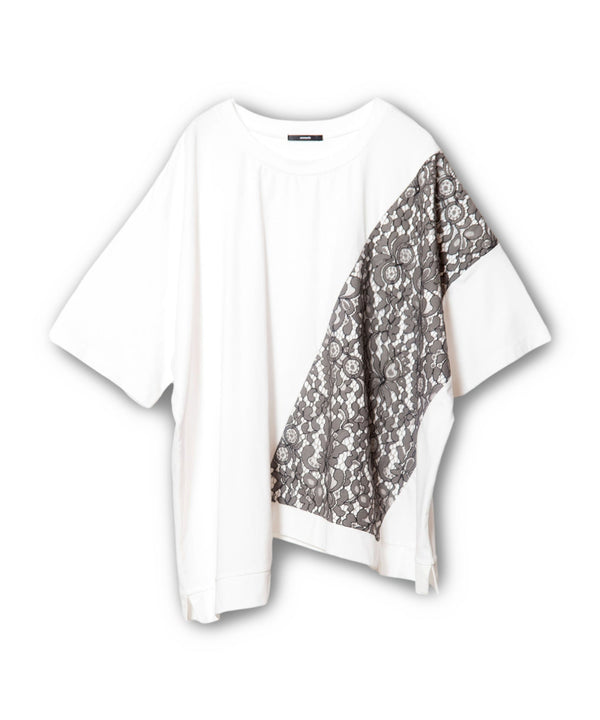 Lace Trim T-Shirt