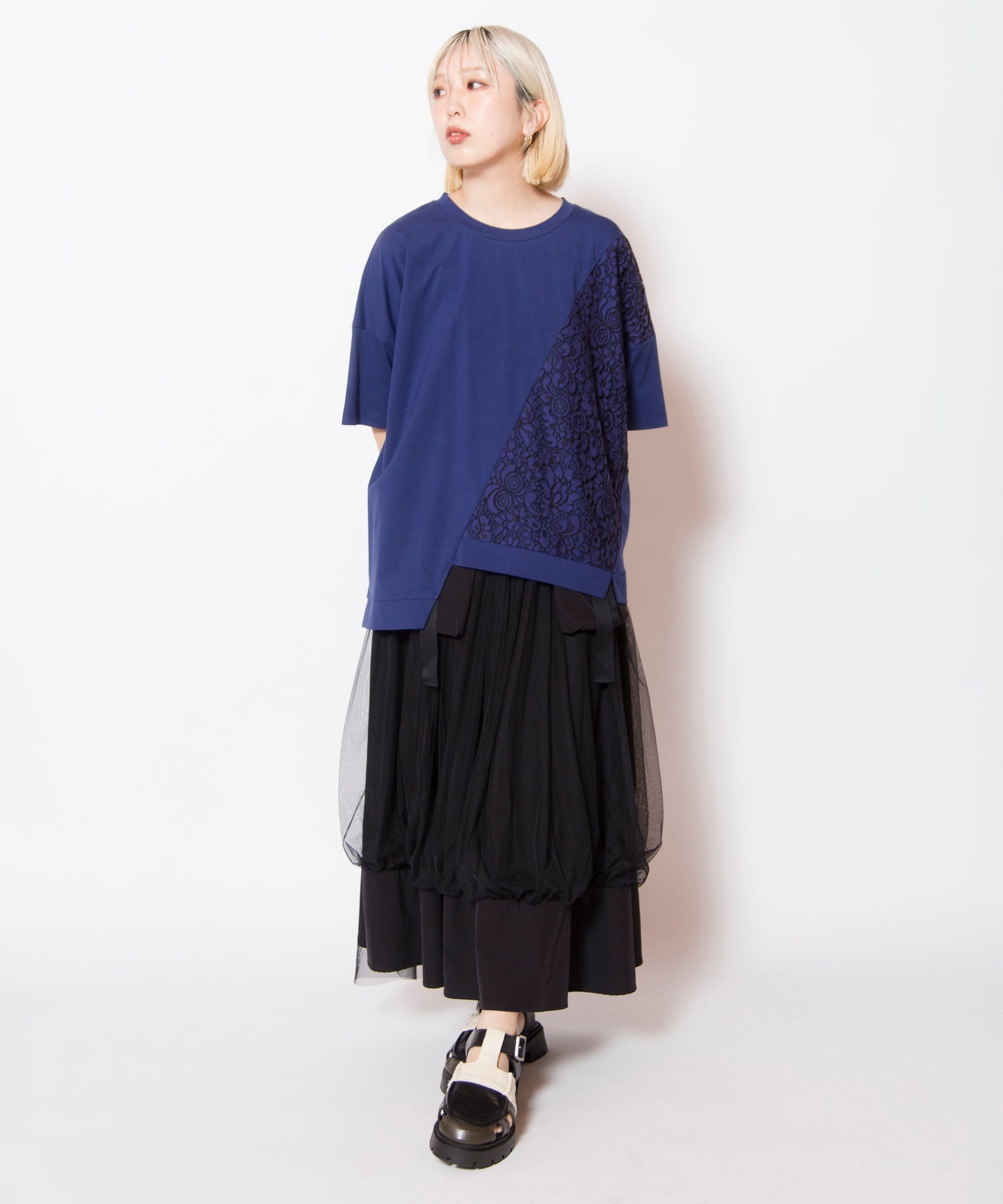 レース切替Tシャツ – OSMOSIS・NO ID.