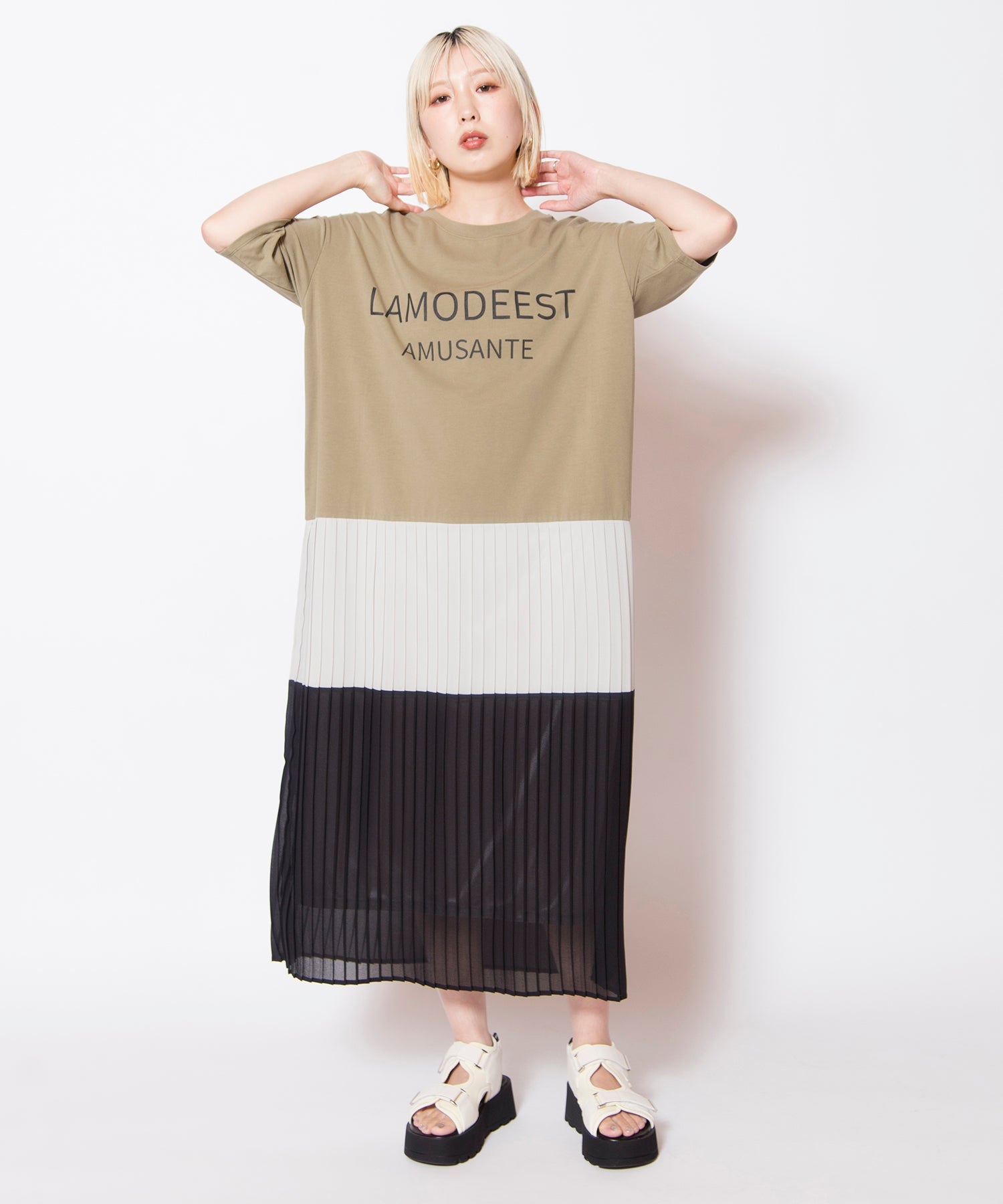 KHAKI styling(159cm)