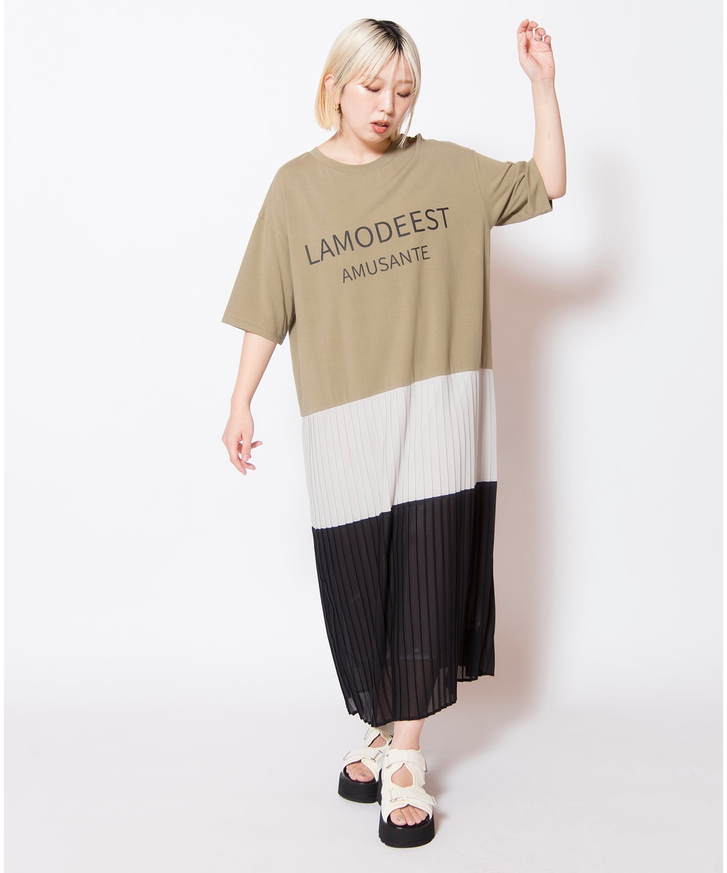 KHAKI styling(159cm)