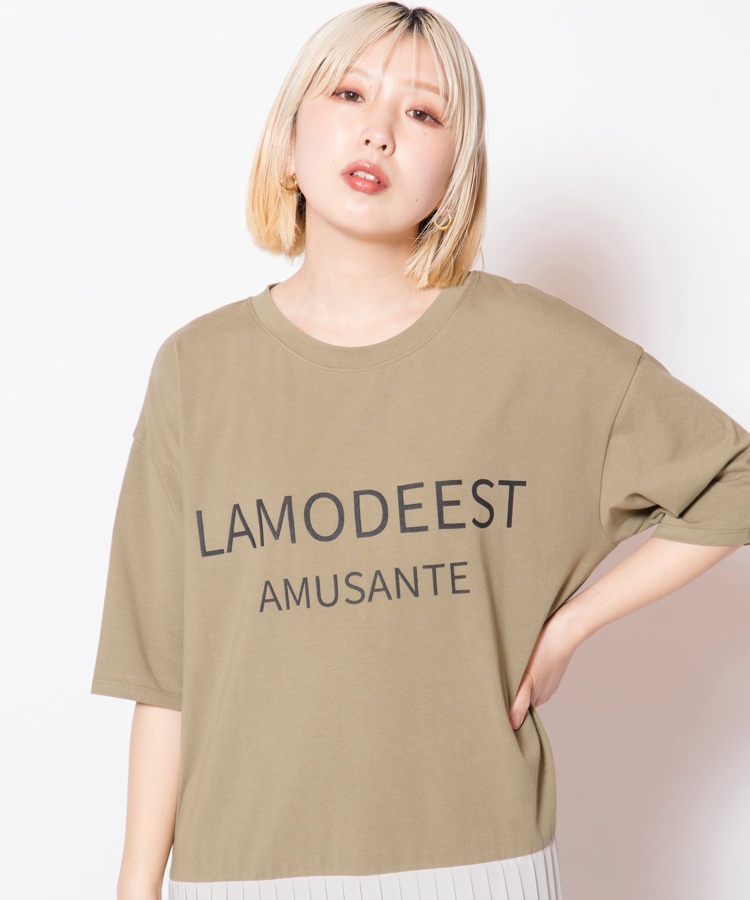 KHAKI styling(159cm)
