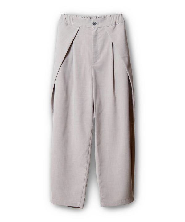 Tucked curve pants