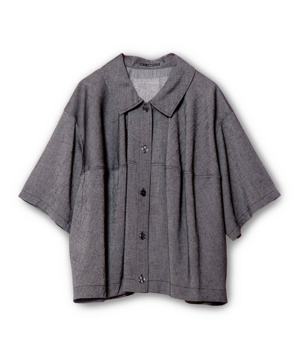 Cropped Cocoon Shirt