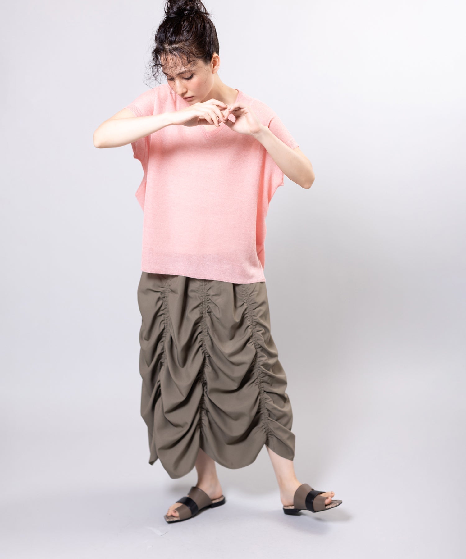 KHAKI styling(167cm)