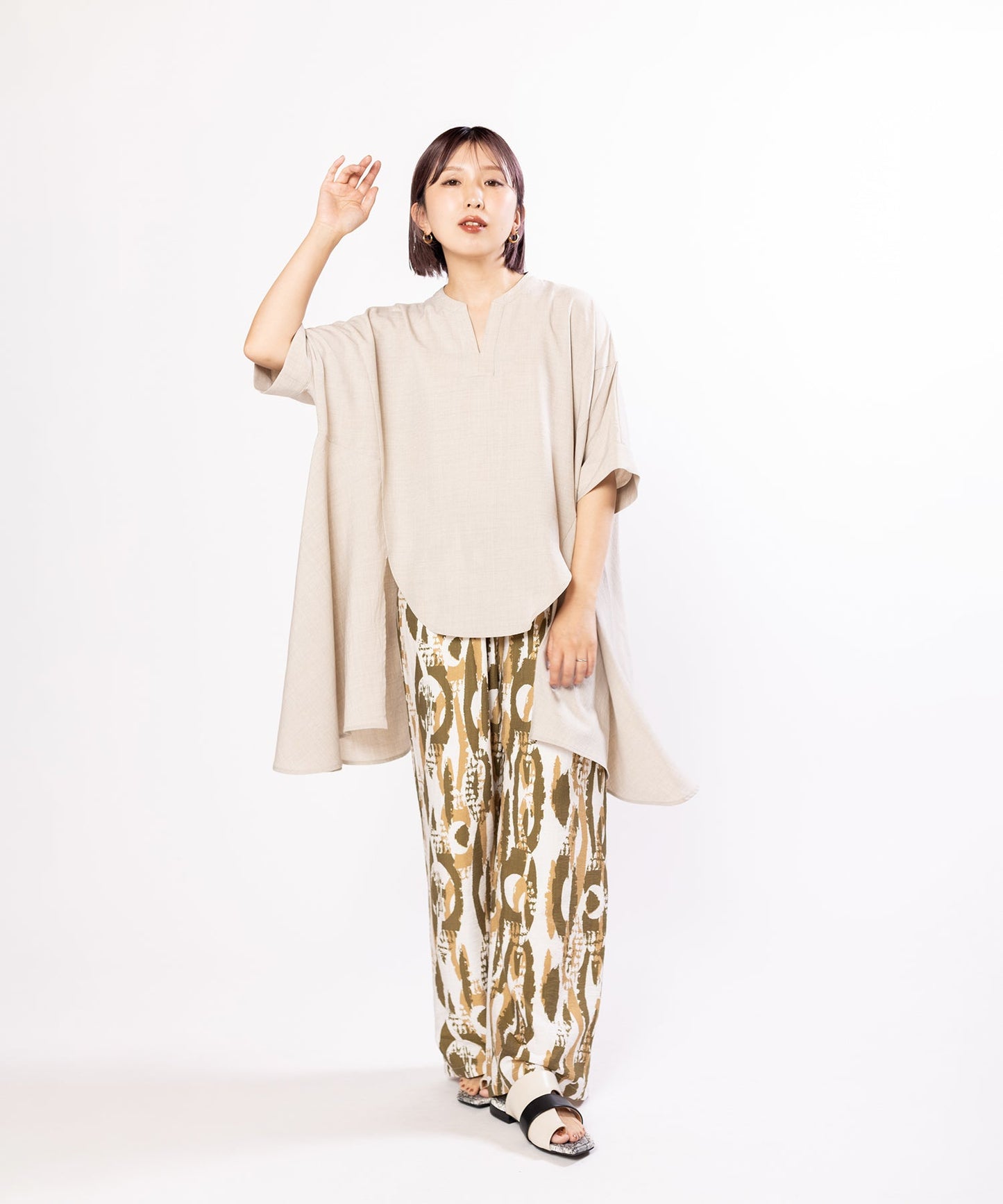 KHAKI styling(159cm)