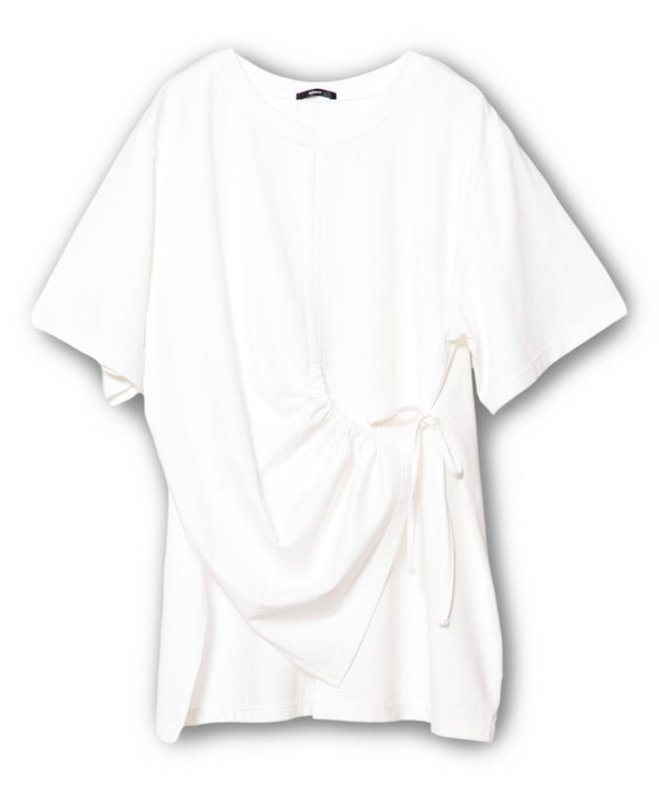 2-Way Drawstring Arrangement T-shirt
