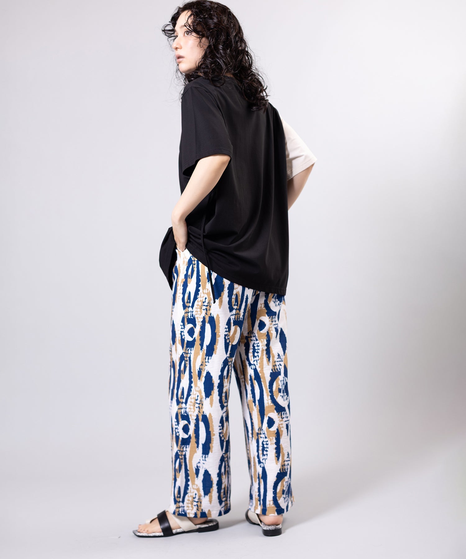 IVORY×BLACK styling(167cm)