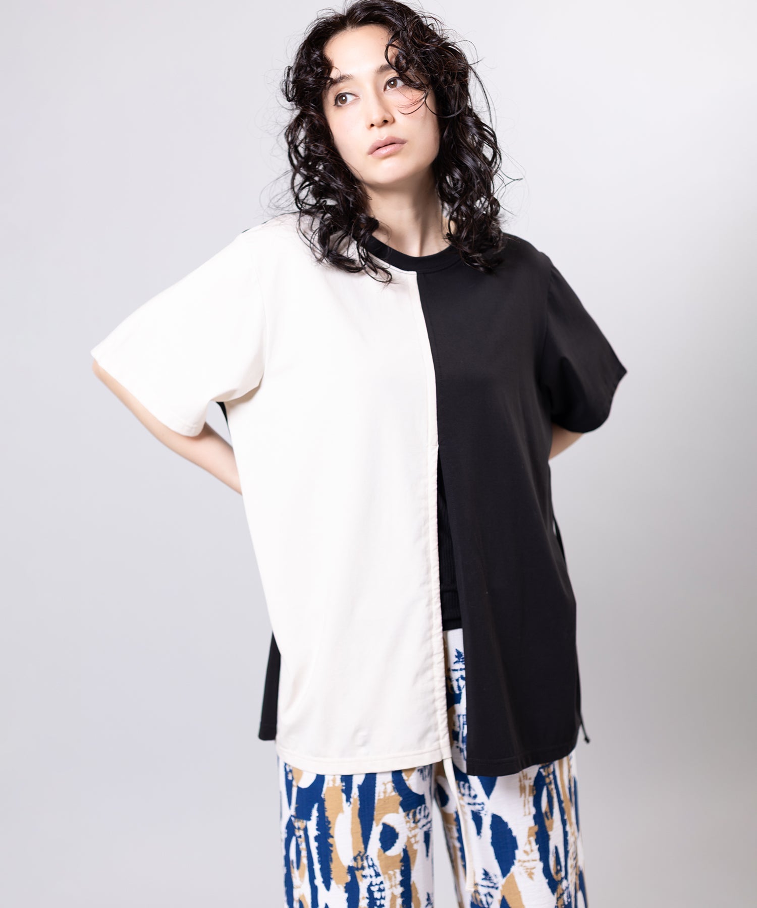 IVORY×BLACK styling(167cm)