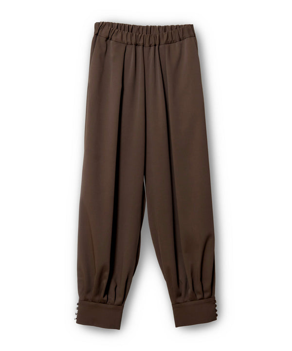 Hem Button Harem Pants
