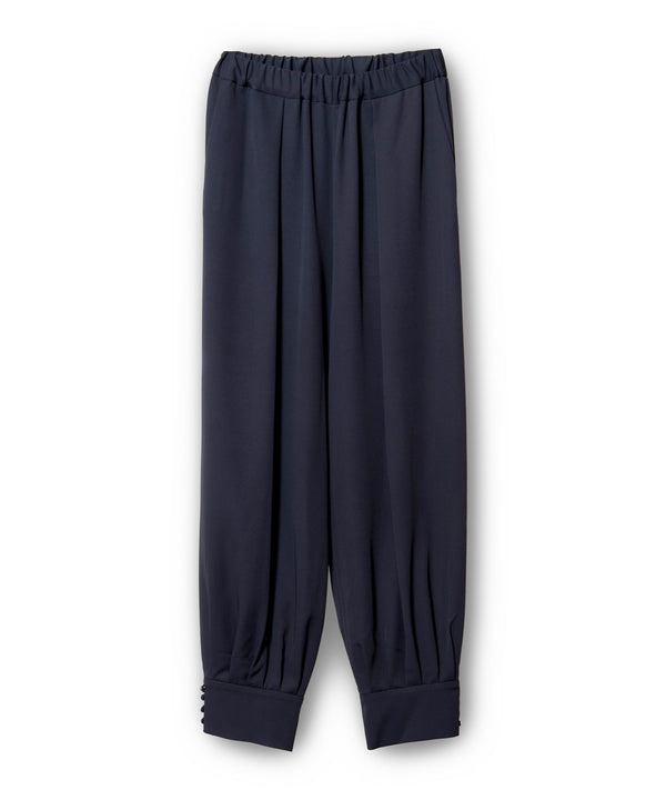 Hem Button Harem Pants