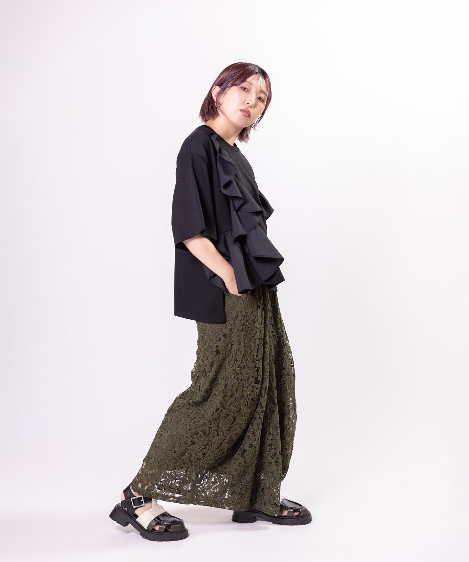 KHAKI styling(159cm)