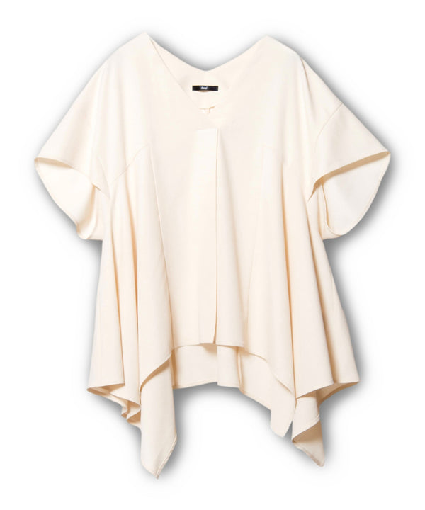 Irregular Hem Flare Blouse