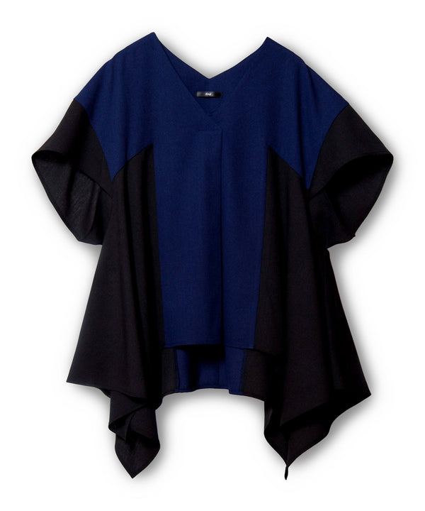 Irregular Hem Flare Blouse