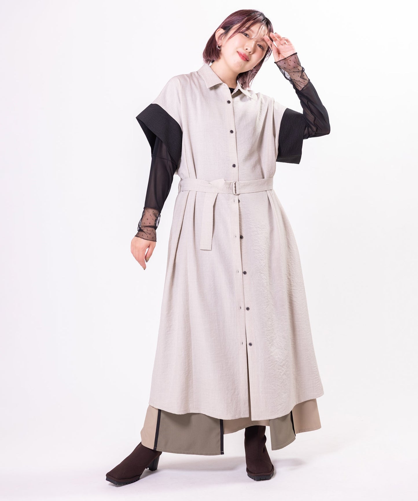 L.BEIGE styling(159cm)