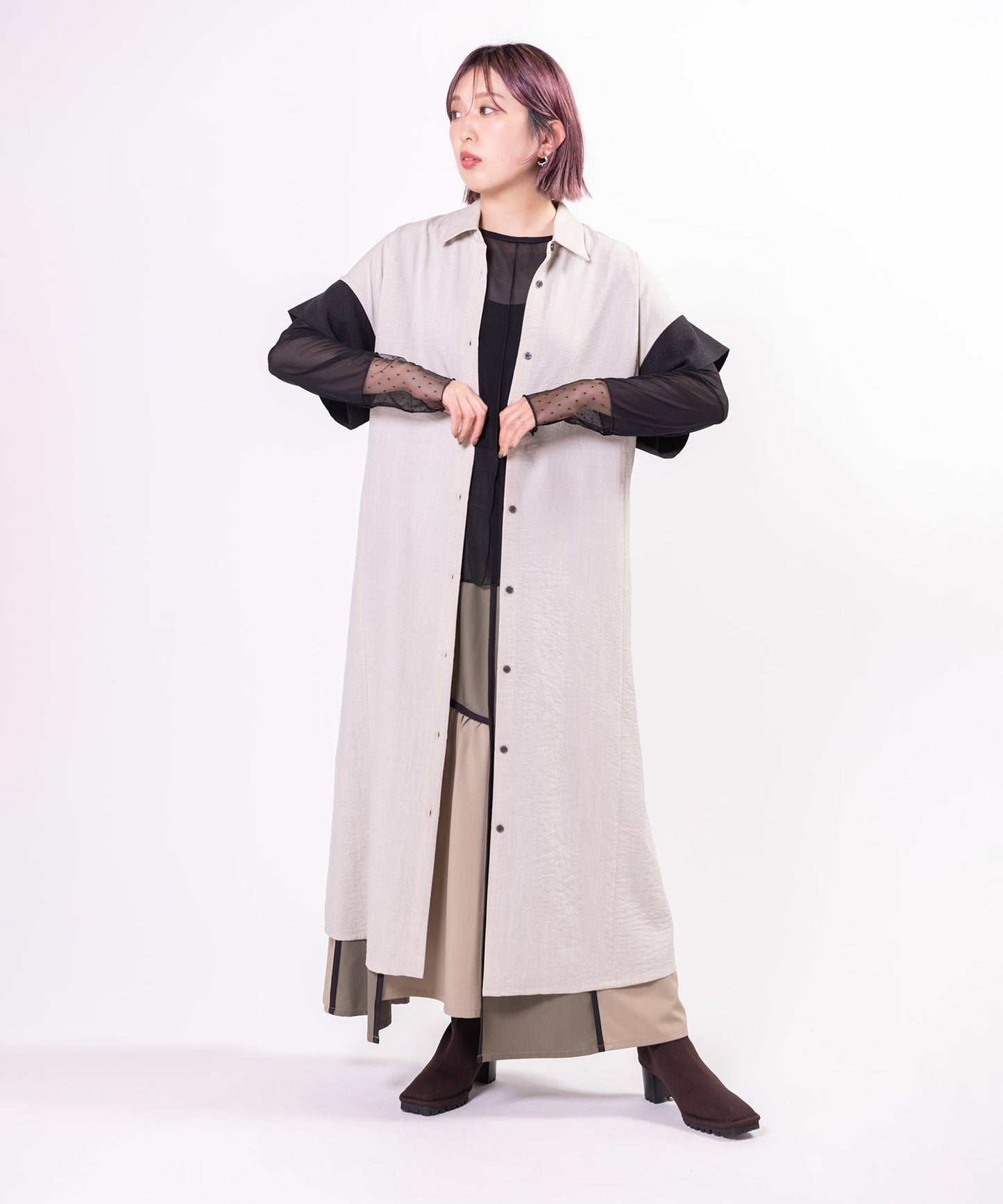 L.BEIGE styling(159cm)