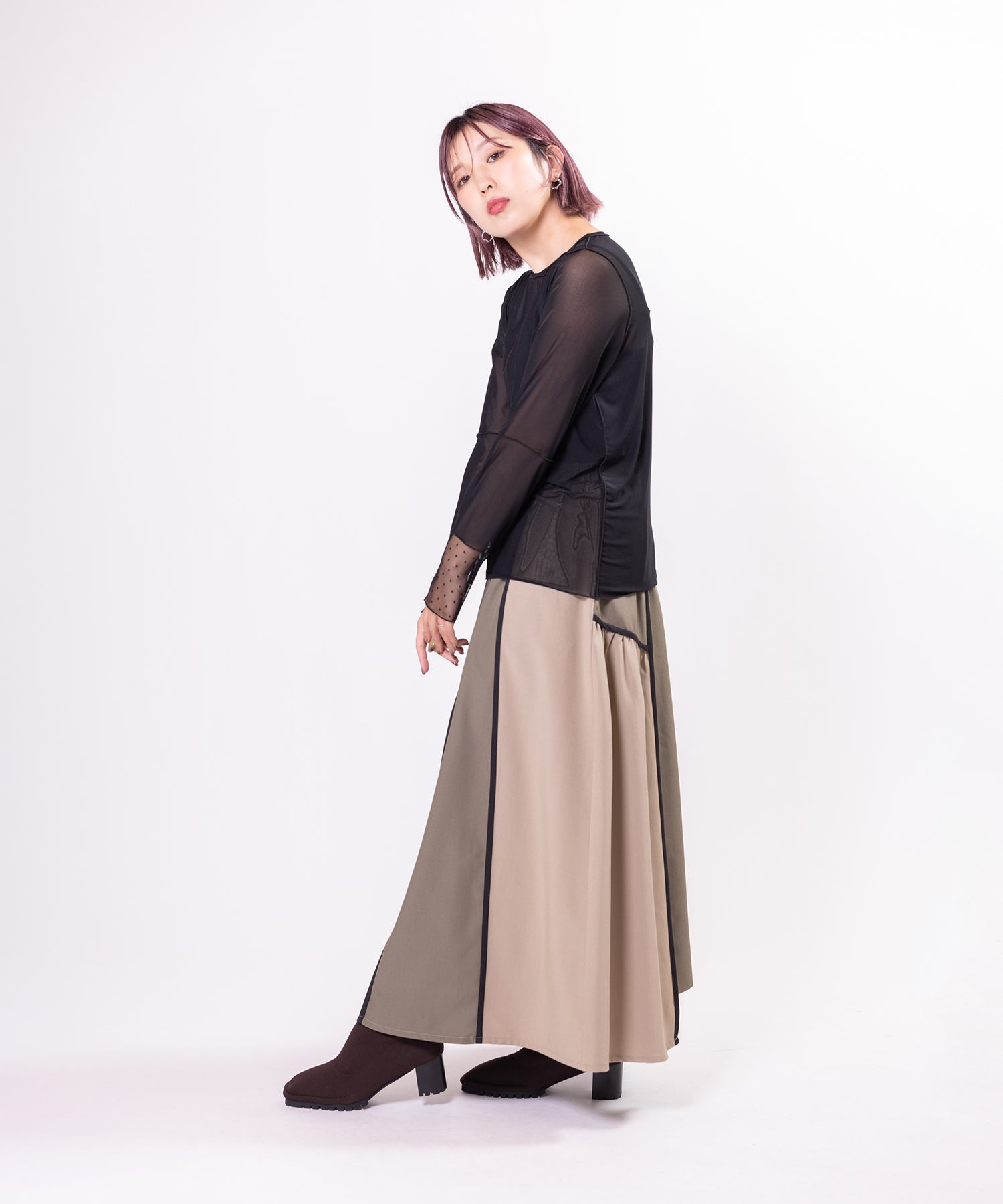 KHAKI styling(159cm)