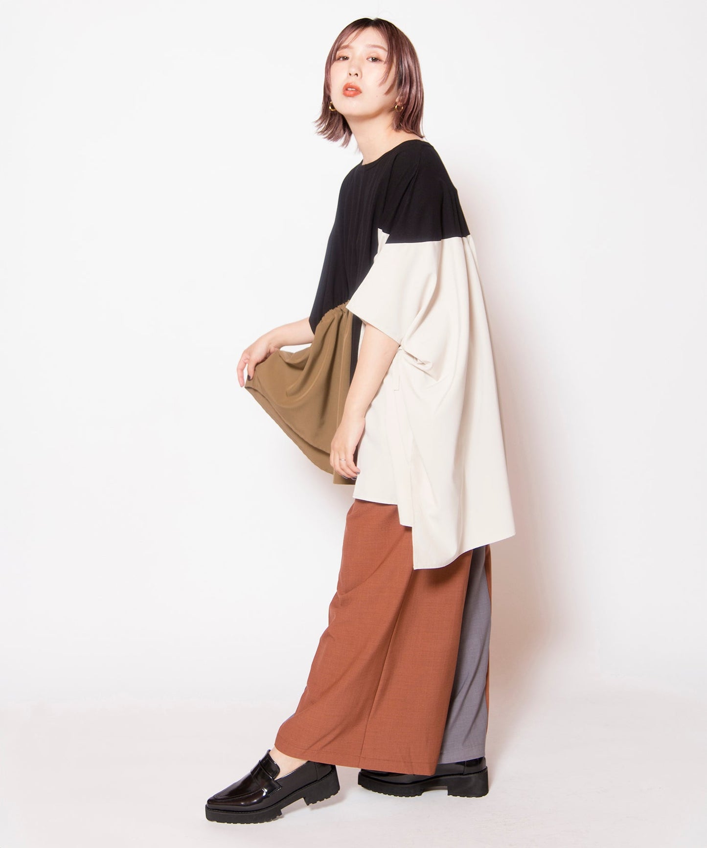 KHAKI styling(159cm)