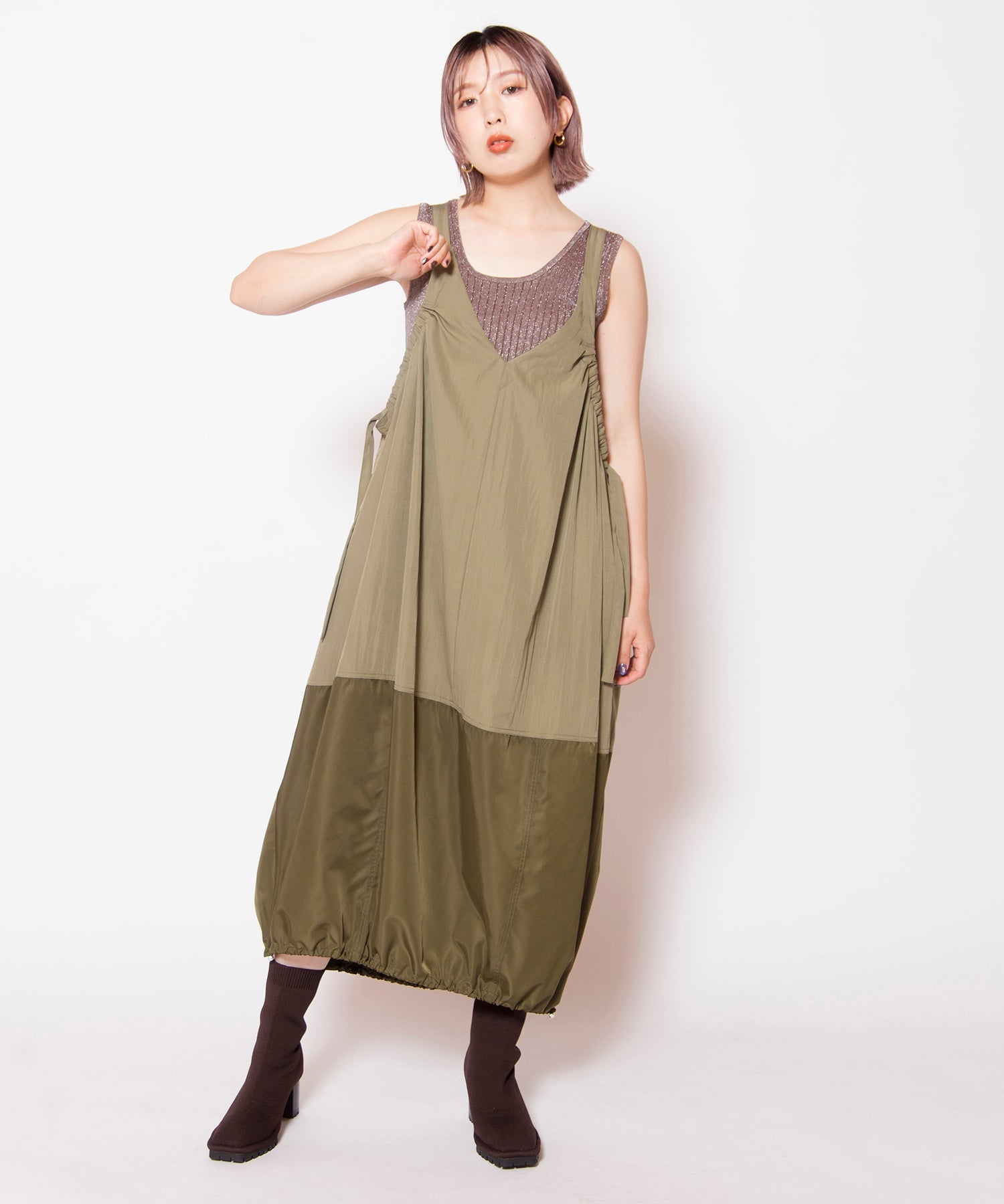 KHAKI styling(159cm)