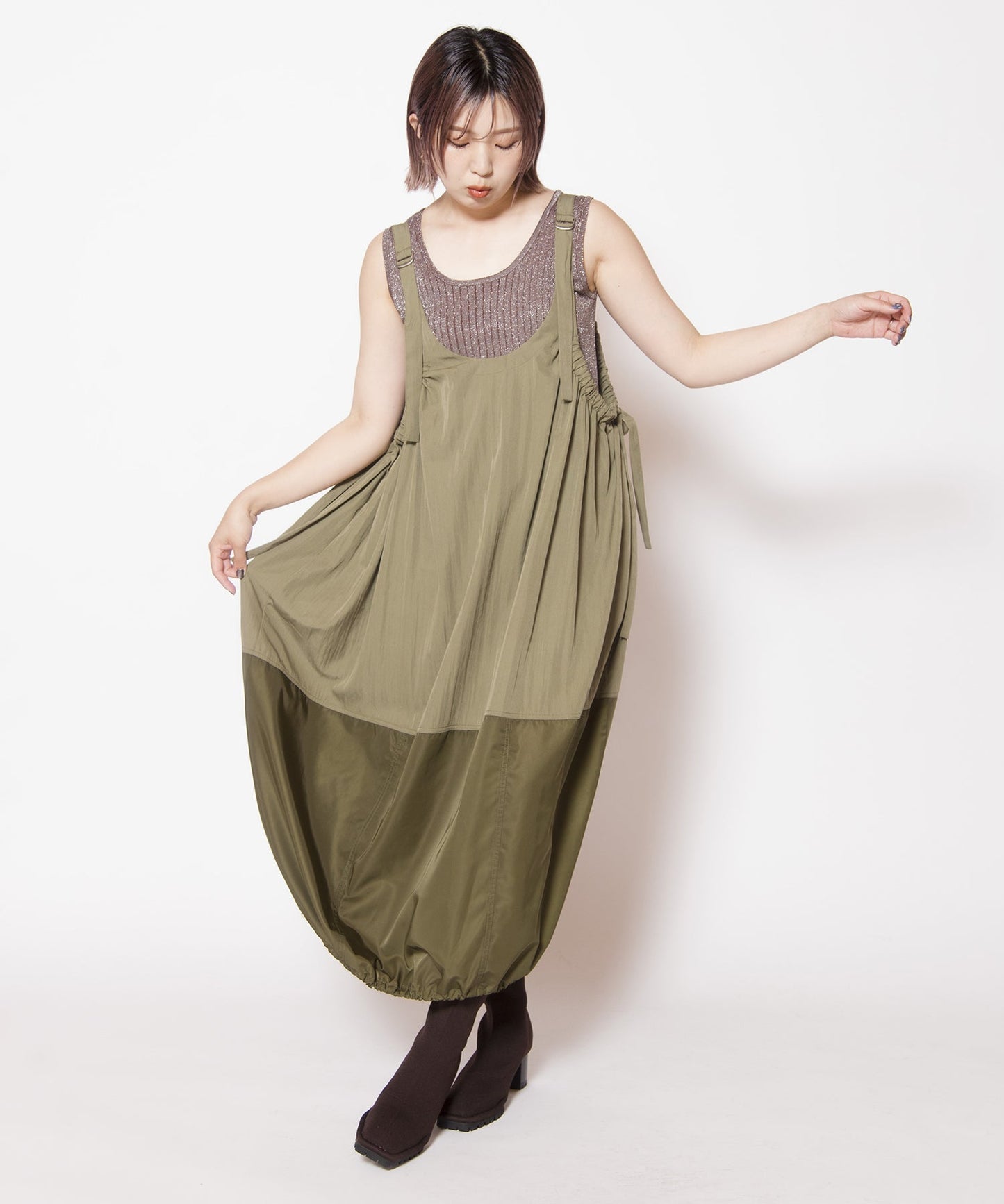 KHAKI styling(159cm)