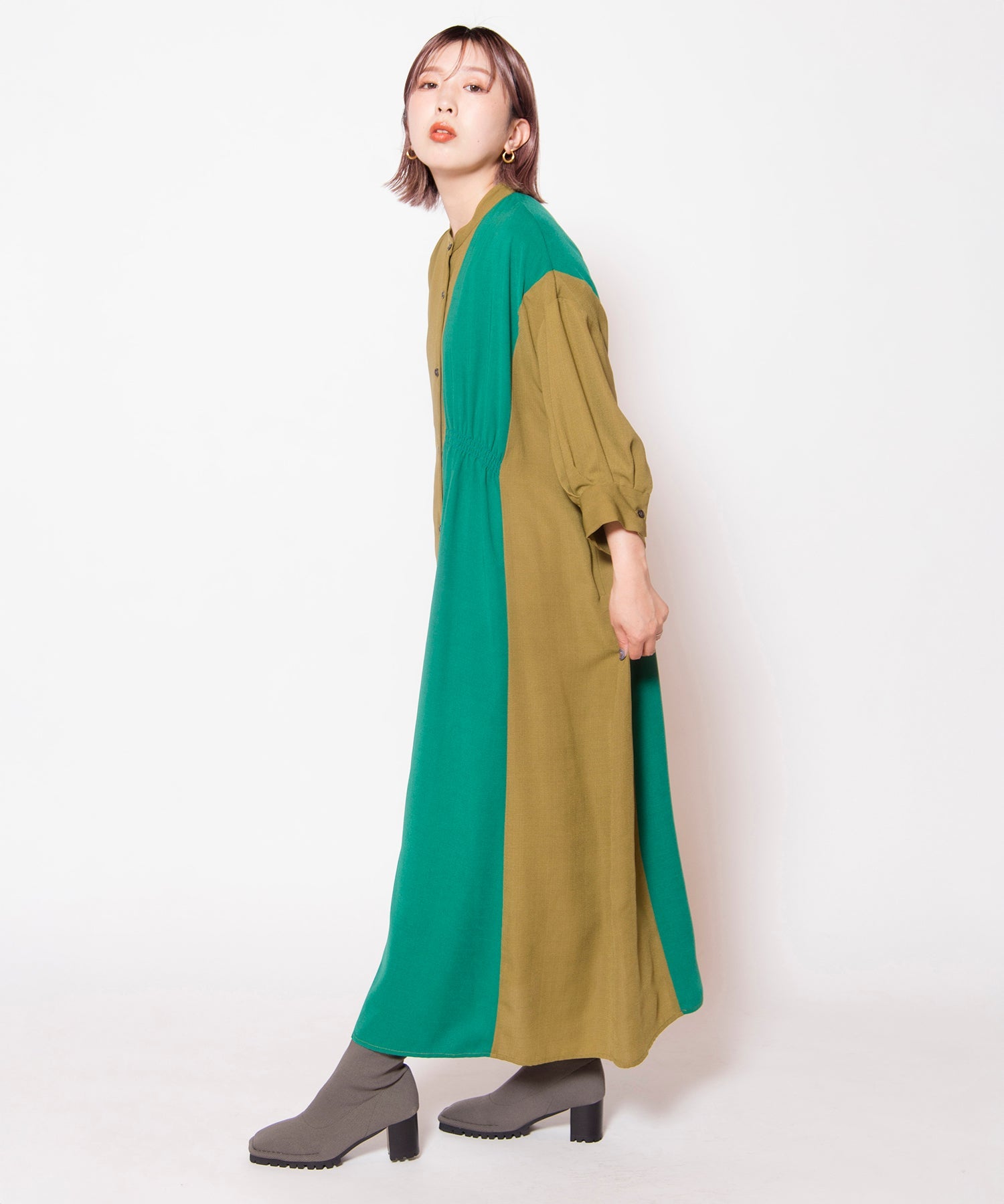 KHAKI styling(159cm)