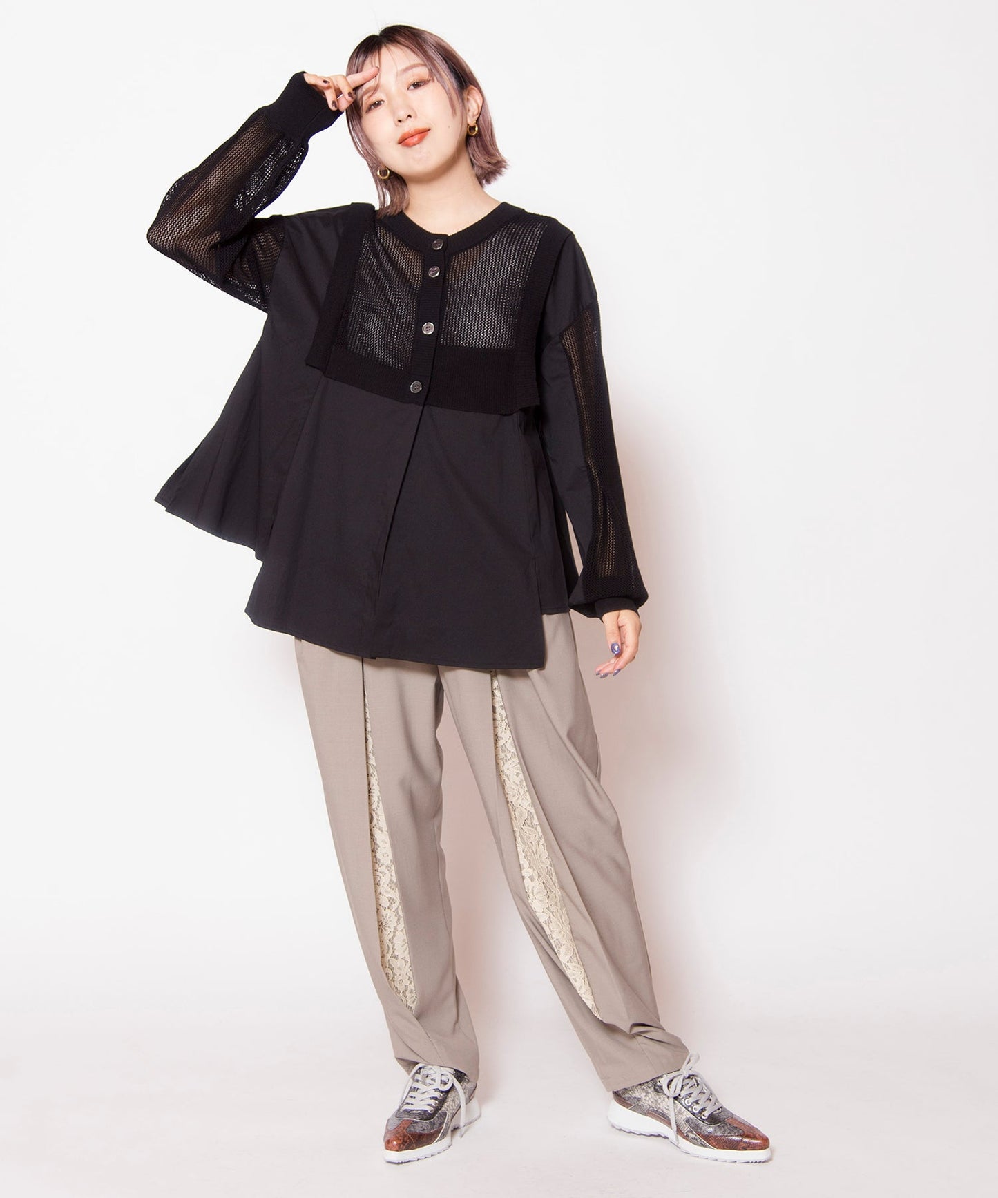 GRAY BEIGE styling(159cm)