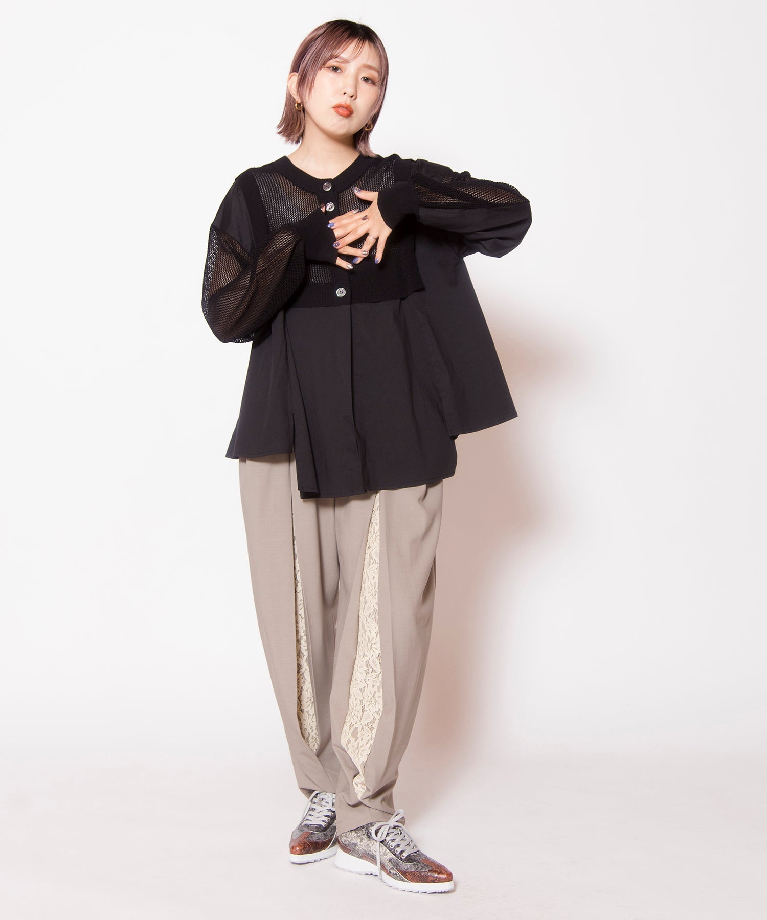 GRAY BEIGE styling(159cm)