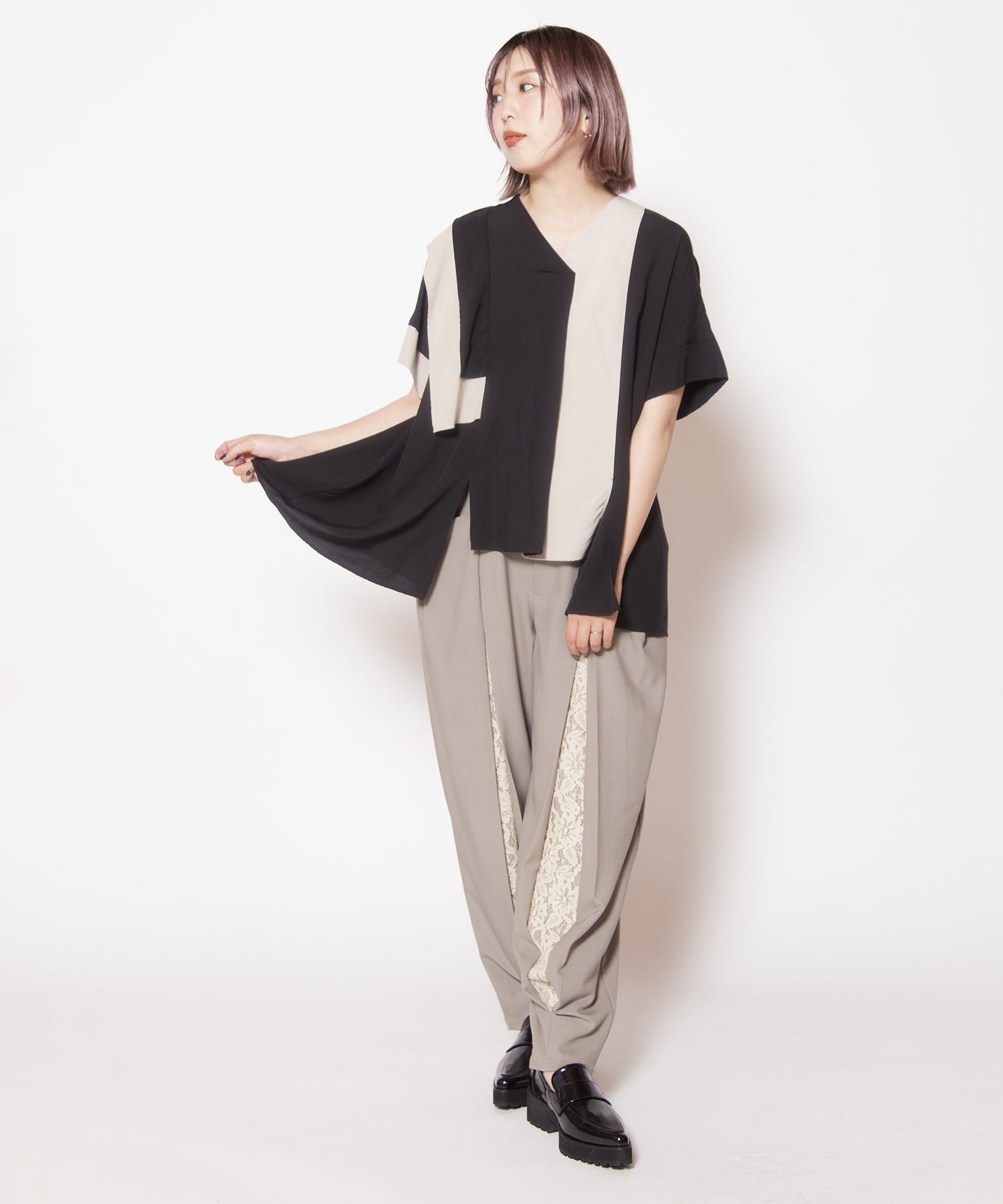GRAY BEIGE styling(159cm)