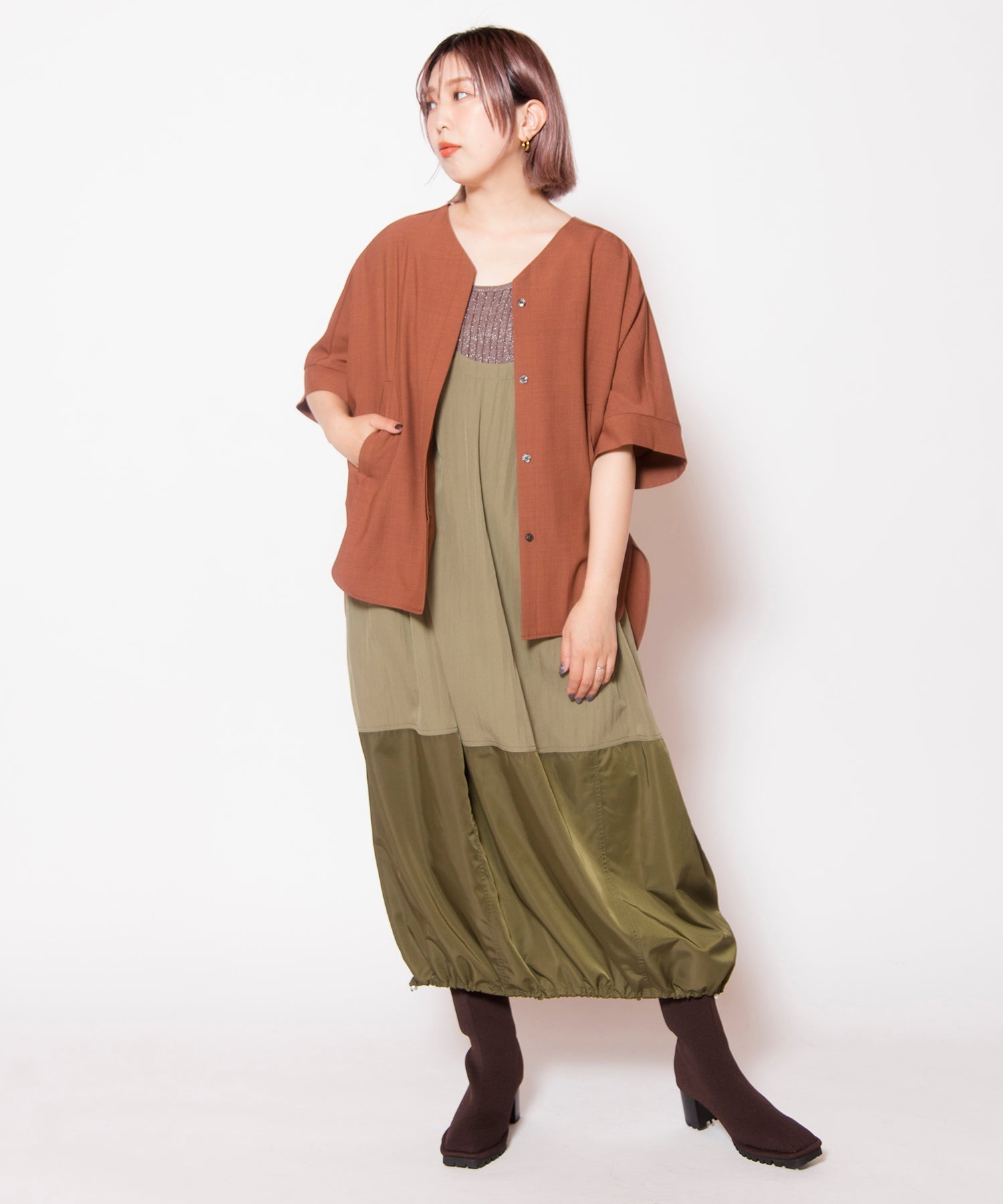 BROWN styling(167cm)