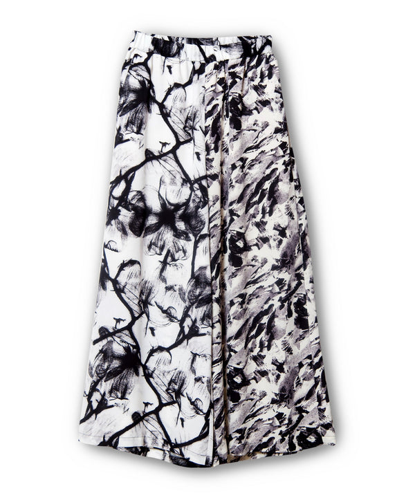 Printed Flare Pants