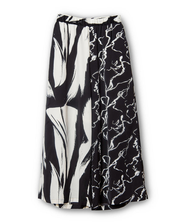 Printed Flare Pants